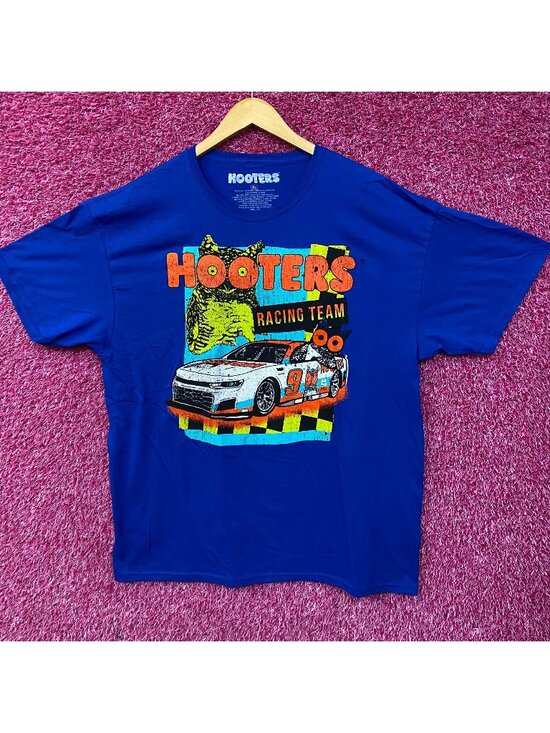 Hooters Other - Hooters Racing Team Race Car Number 9 Graphic Design T-Shirt XL